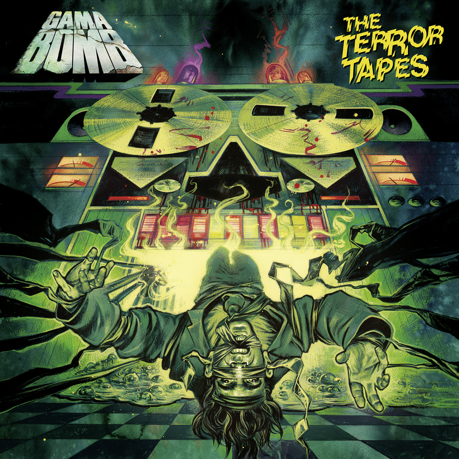 Gama Bomb - The Terror Tapes cover art