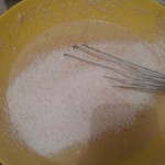 Photo: Whisk your flour in.