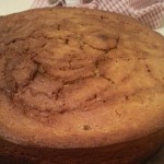 Photo: The Cashew Custard Dream Cake, just out of the oven.