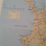 Image of a map of New Zealand's north island