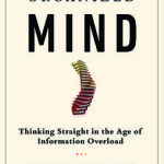 Cover of the Organized Mind, featuring a spine of books