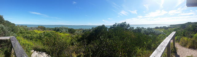 Panorama of the Coorong in October 2016