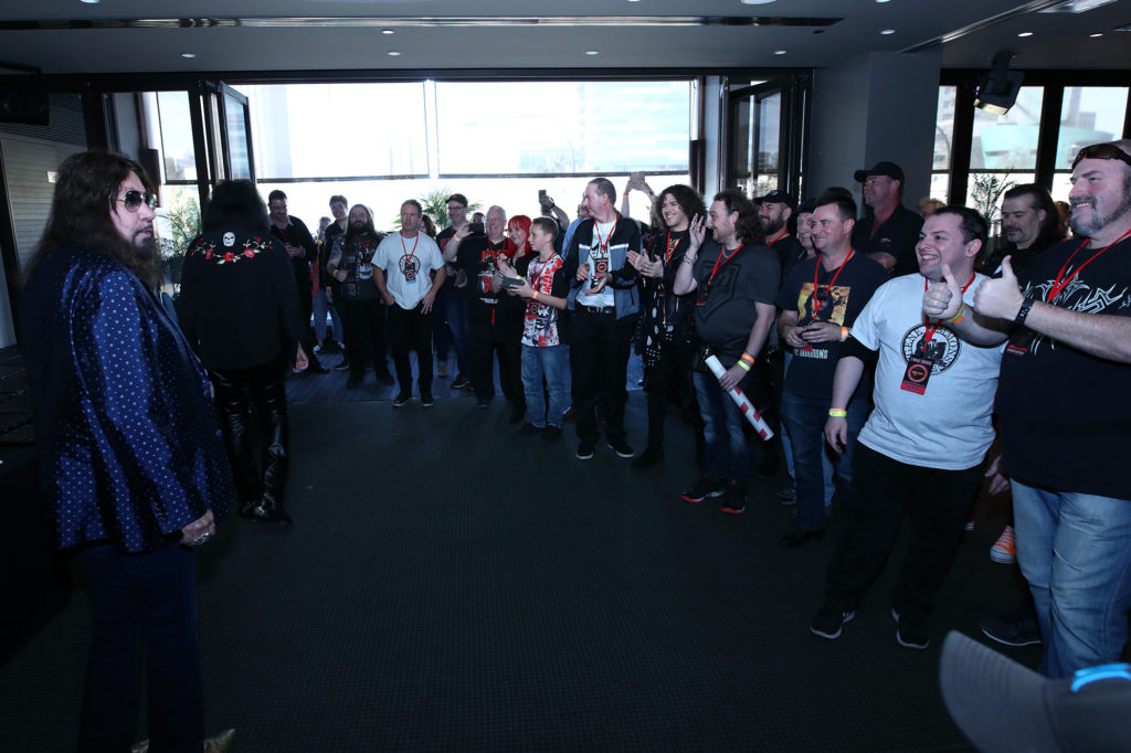 Gene Simmons Vault Experience, Adelaide 2018. For all fan photos, go to http://fanphotos.genesimmonsvault.com